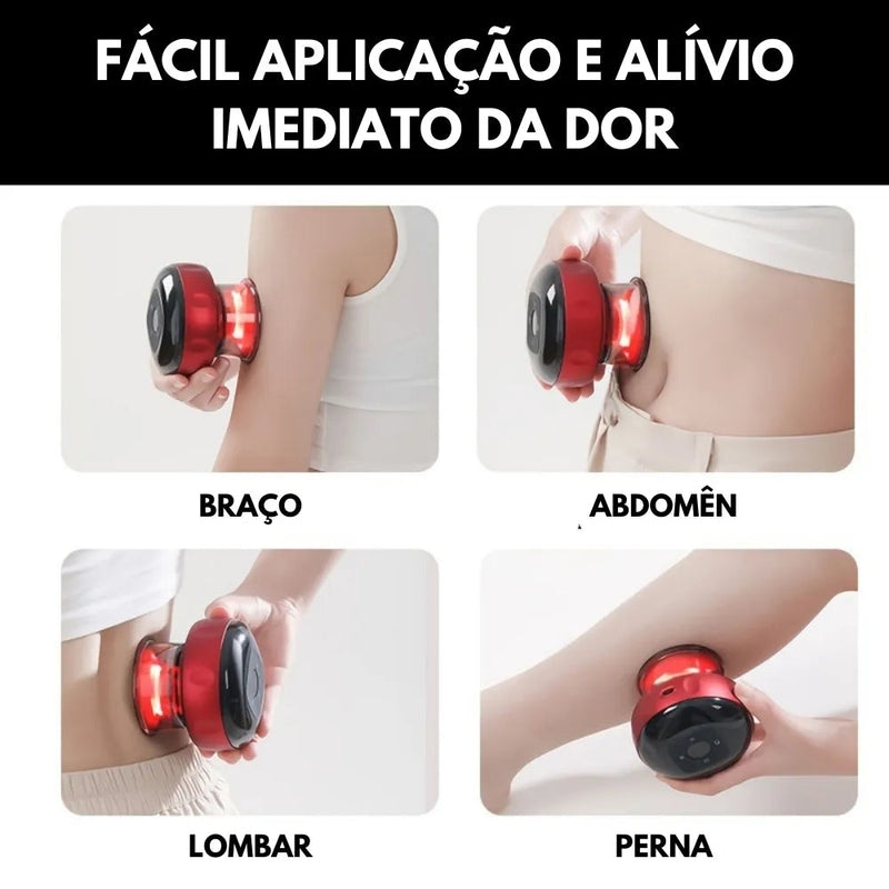 Massageador Terapêutico a Vácuo - VacuumTech Pro