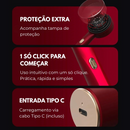 LumiHair - Escova 3 em 1 para fortalecimento dos fios